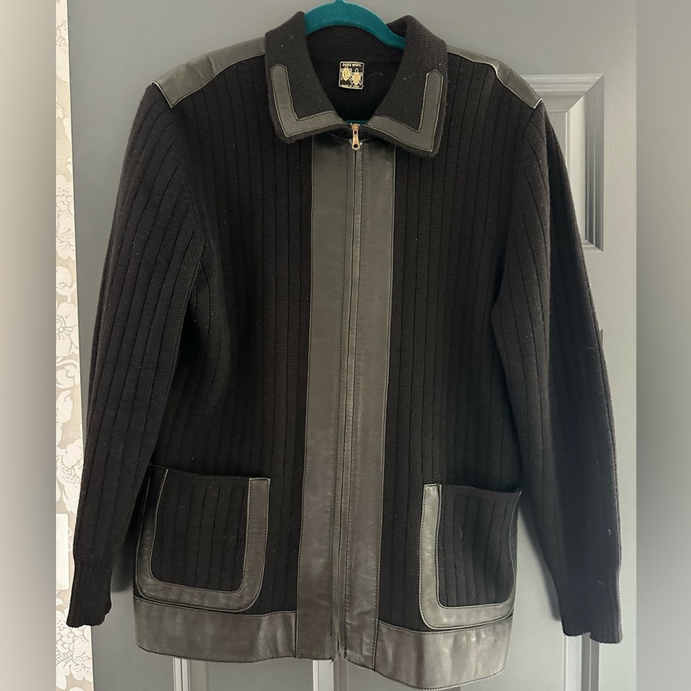 Vintage Men’s Sweater Jacket